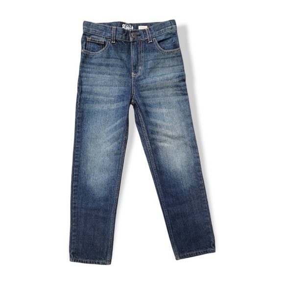 Bgosh Est.1895 Blue Jeans Boys 100% Cotton Straight Jeans - Size 8 (Regular) - Picture 1 of 6